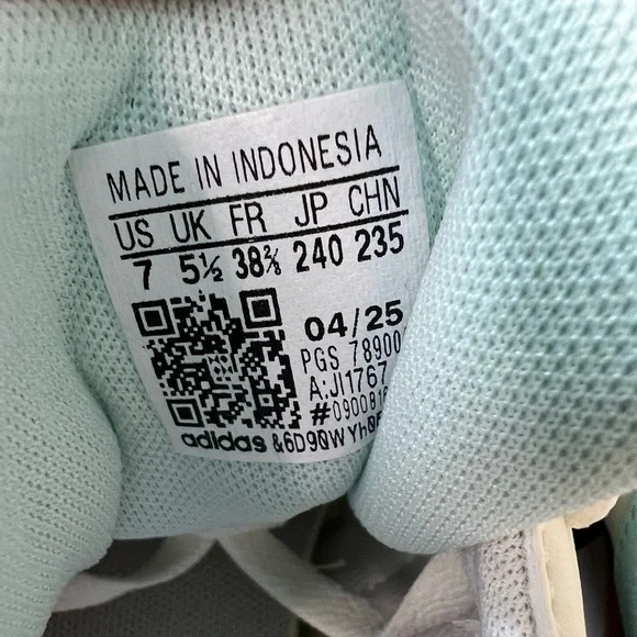 Adidas VL Court Base Sneakers Size 7 NIB - Picture 7 of 10